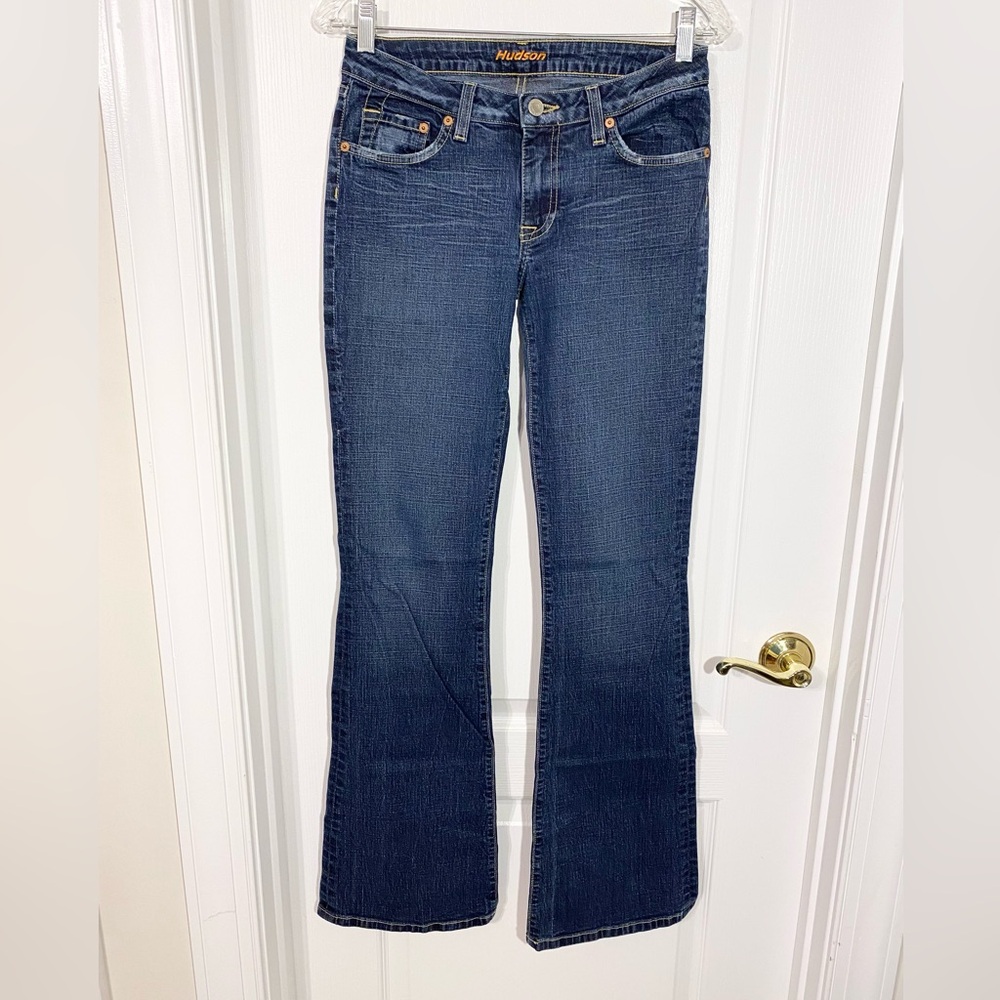 Y2K Hudson Low Rise Bootcut Jeans Vintage USA MADE Size 27